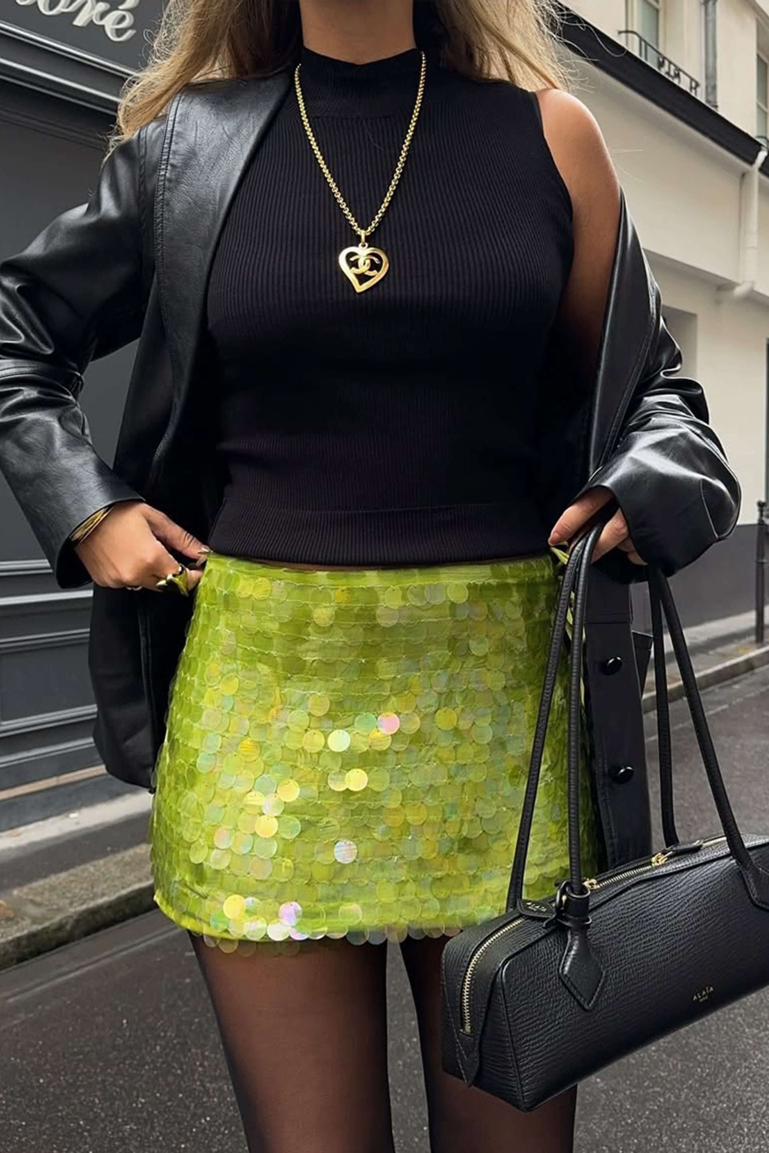 Ilayda - Sequin Mini Skirt