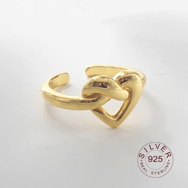 ANGELA INFINITY LOVE RING - Gold