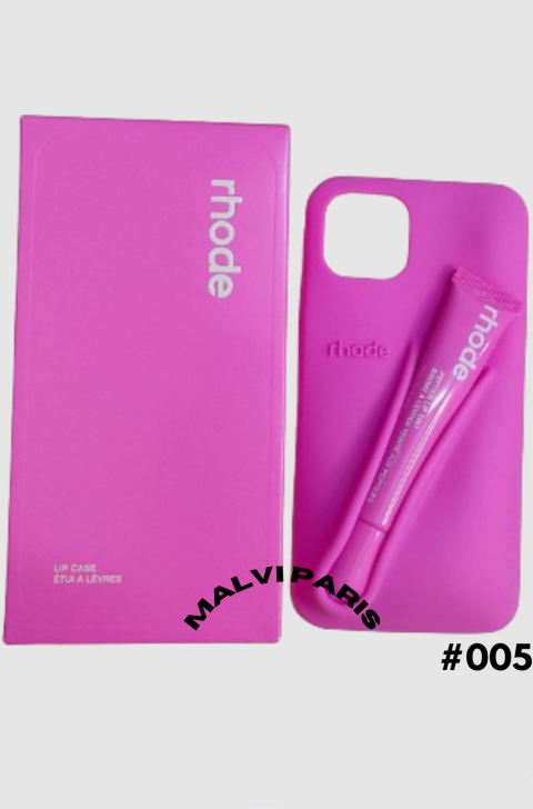 Rho DUO GIFT SET IPHONE 11 /12 CASE + LIPGLOSS – Toast, Ribbon, Raspberry Jelly & Espresso
