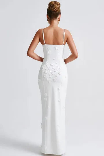 Mina - Appliqué Maxi Dress
