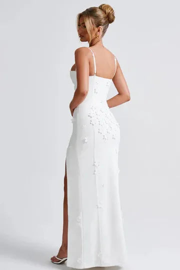 Mina - Appliqué Maxi Dress