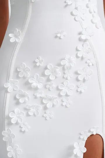 Mina - Appliqué Maxi Dress