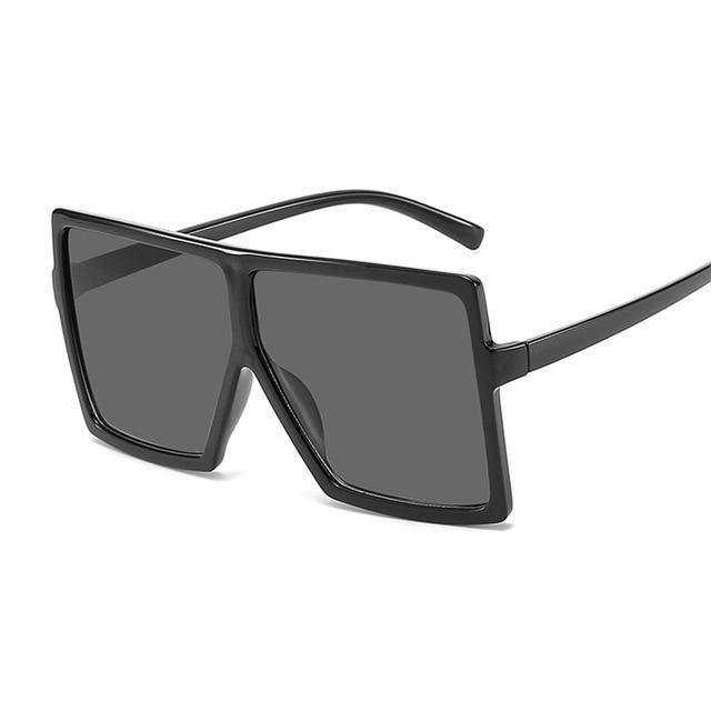 Square Me Up Sunglasses - Black