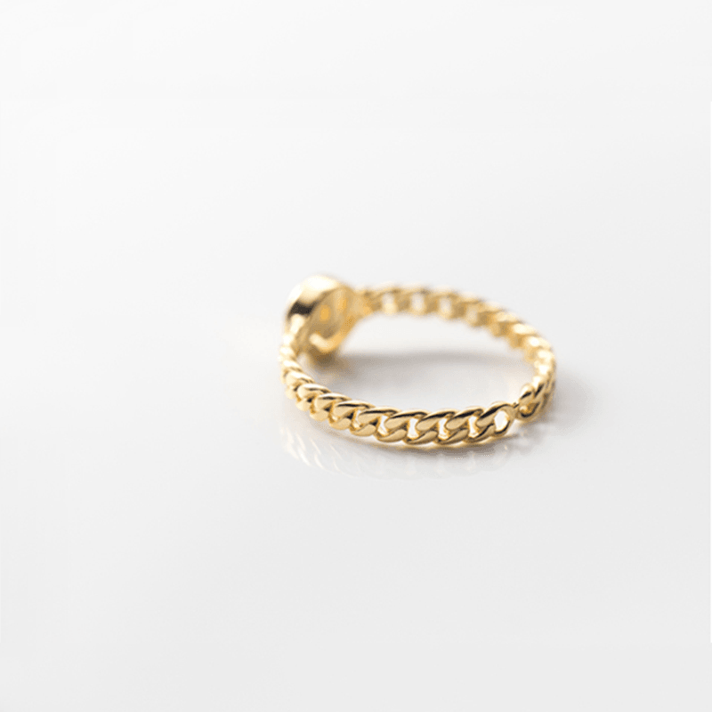 IVANA MAKE ME SMILE RING - Gold