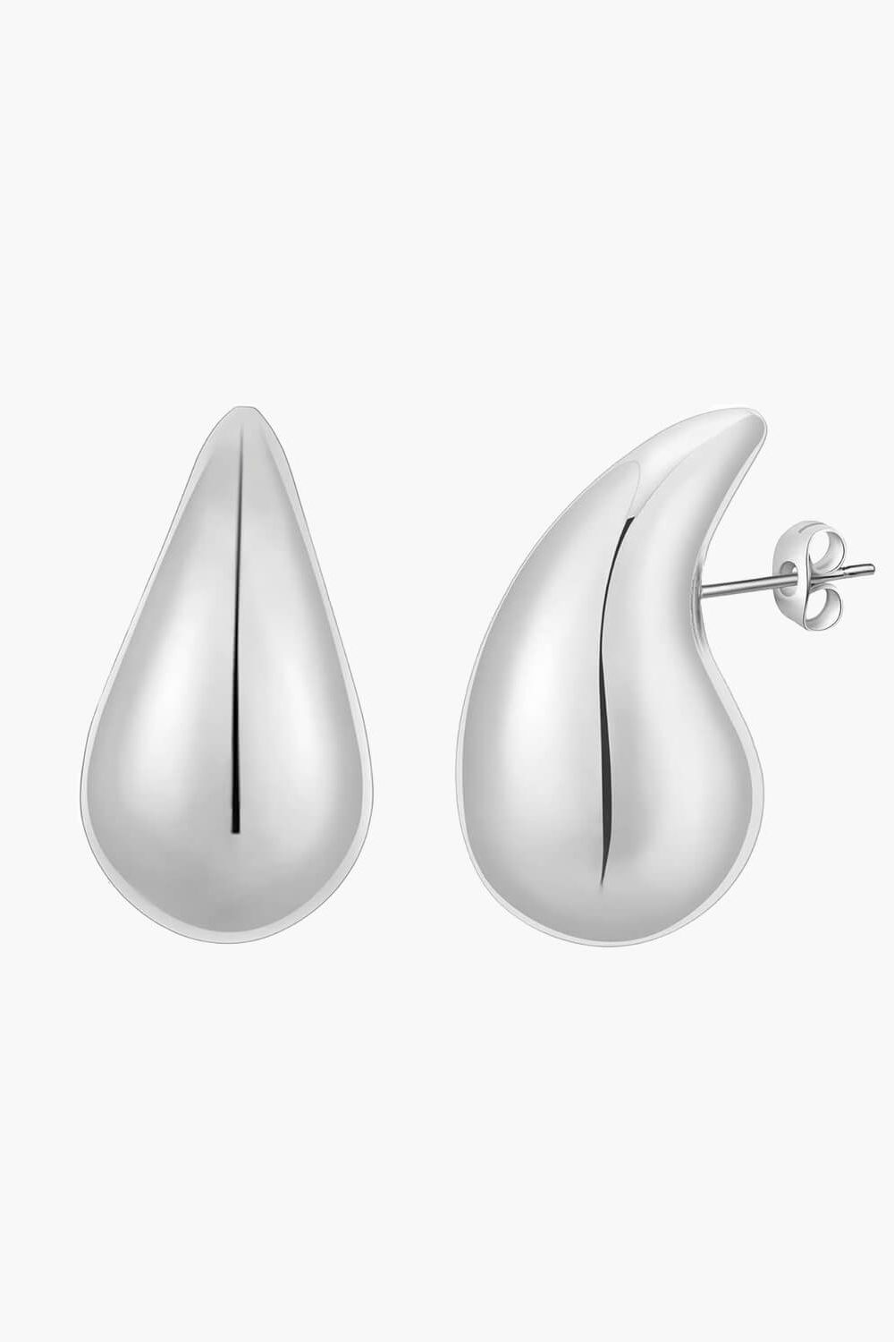 Liora - Pleated Gold Hoops