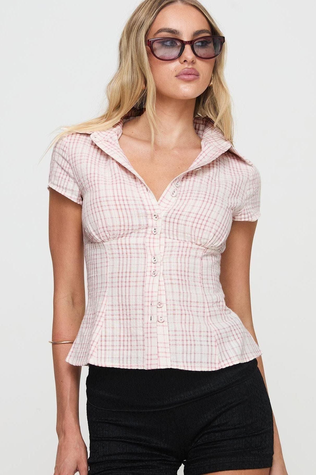 Ellie - Pink Lady Blouse