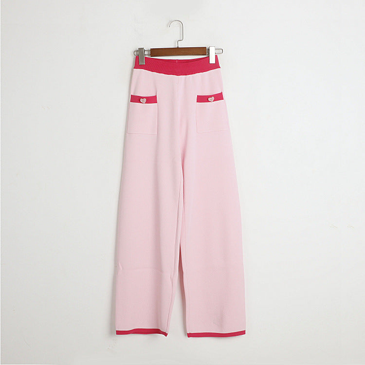 Three-piece trouser suit