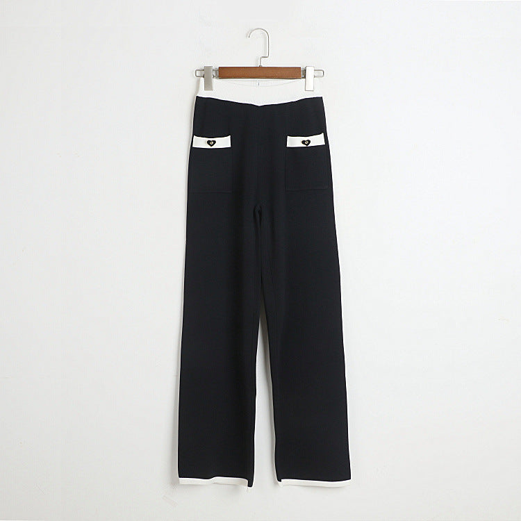 Three-piece trouser suit