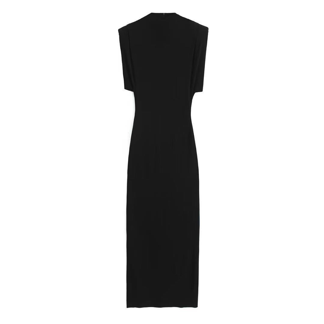 Zar Padded Shoulders Slim Fit Knit