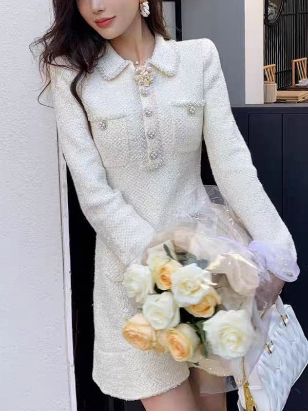 French style knitted dress