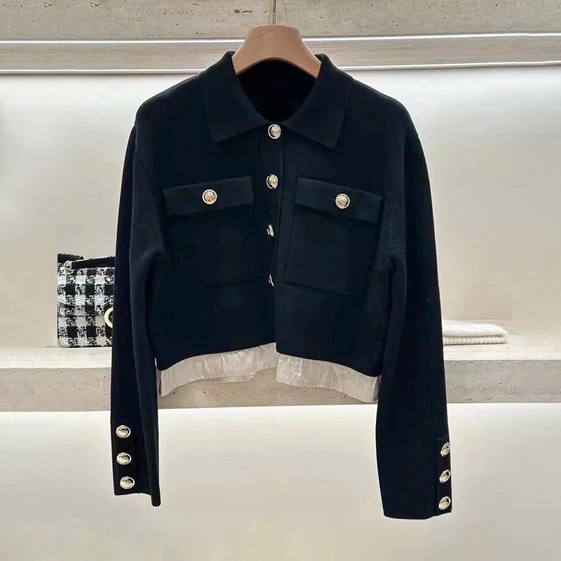 Trim POLO Collar Blazer