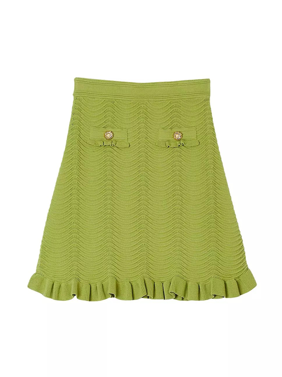Sandro Short Knitted Skirt + top
