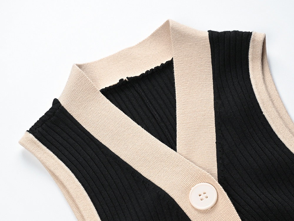 SANDROSleeveless Button-Up Midi Dress