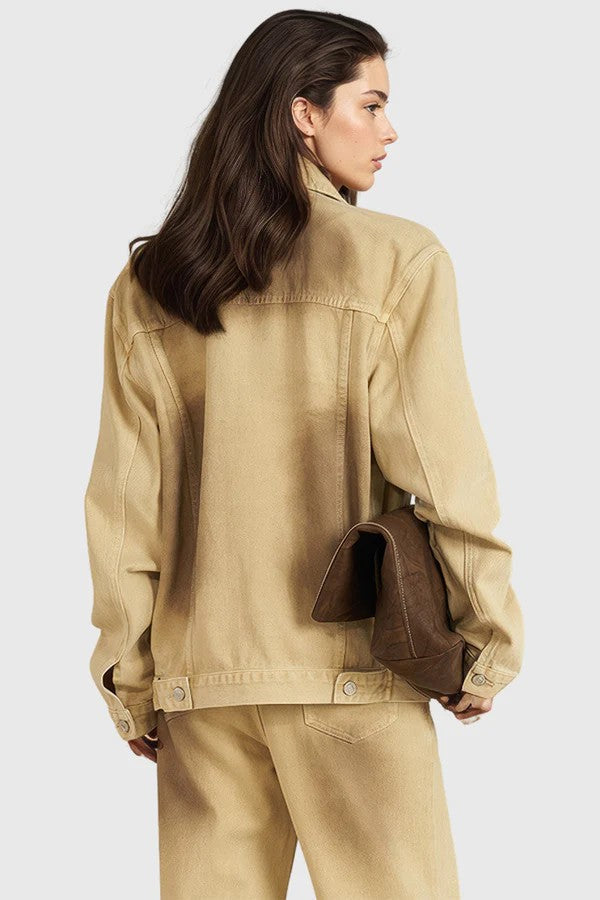 Stained Denim Jacket