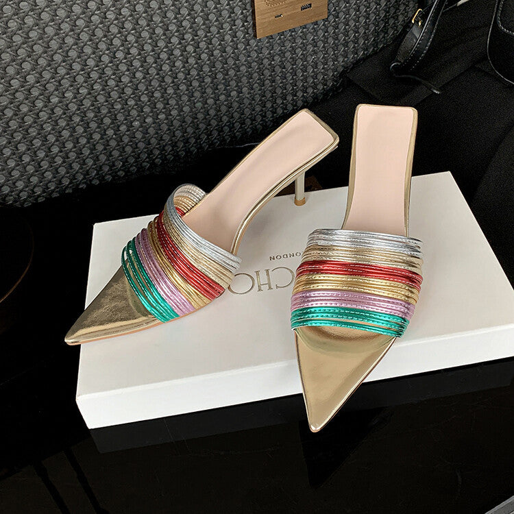 High heels Roman shoes