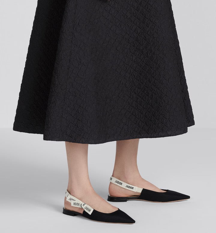 Dio-slingback ballerina