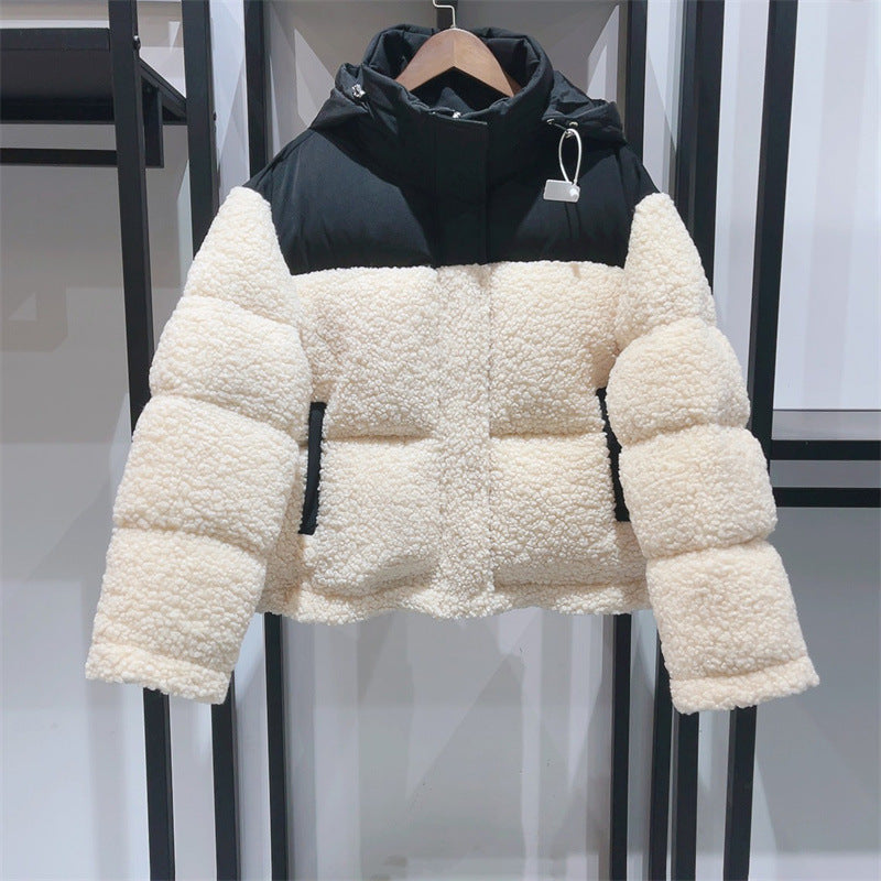 Maje jacket black white