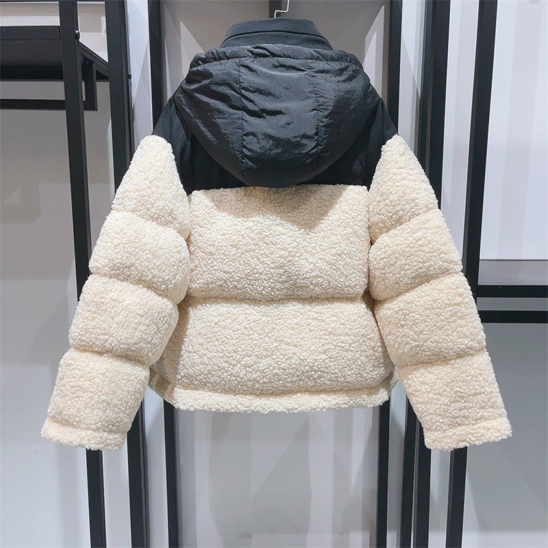 Maje jacket black white