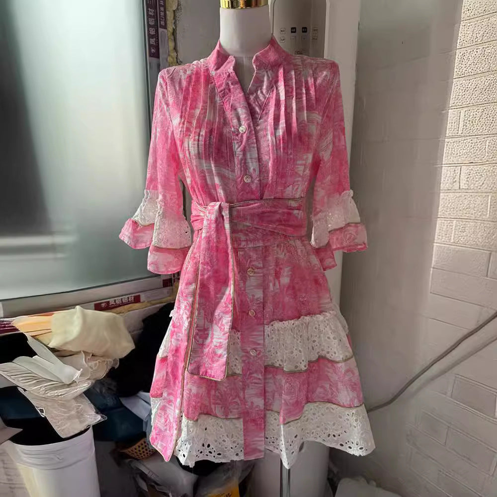 French Resort Spring Dress