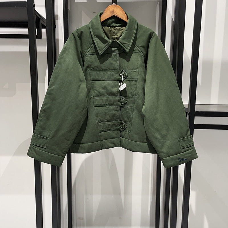 Samaka Garment Dye L/Slv Jacket Caramel