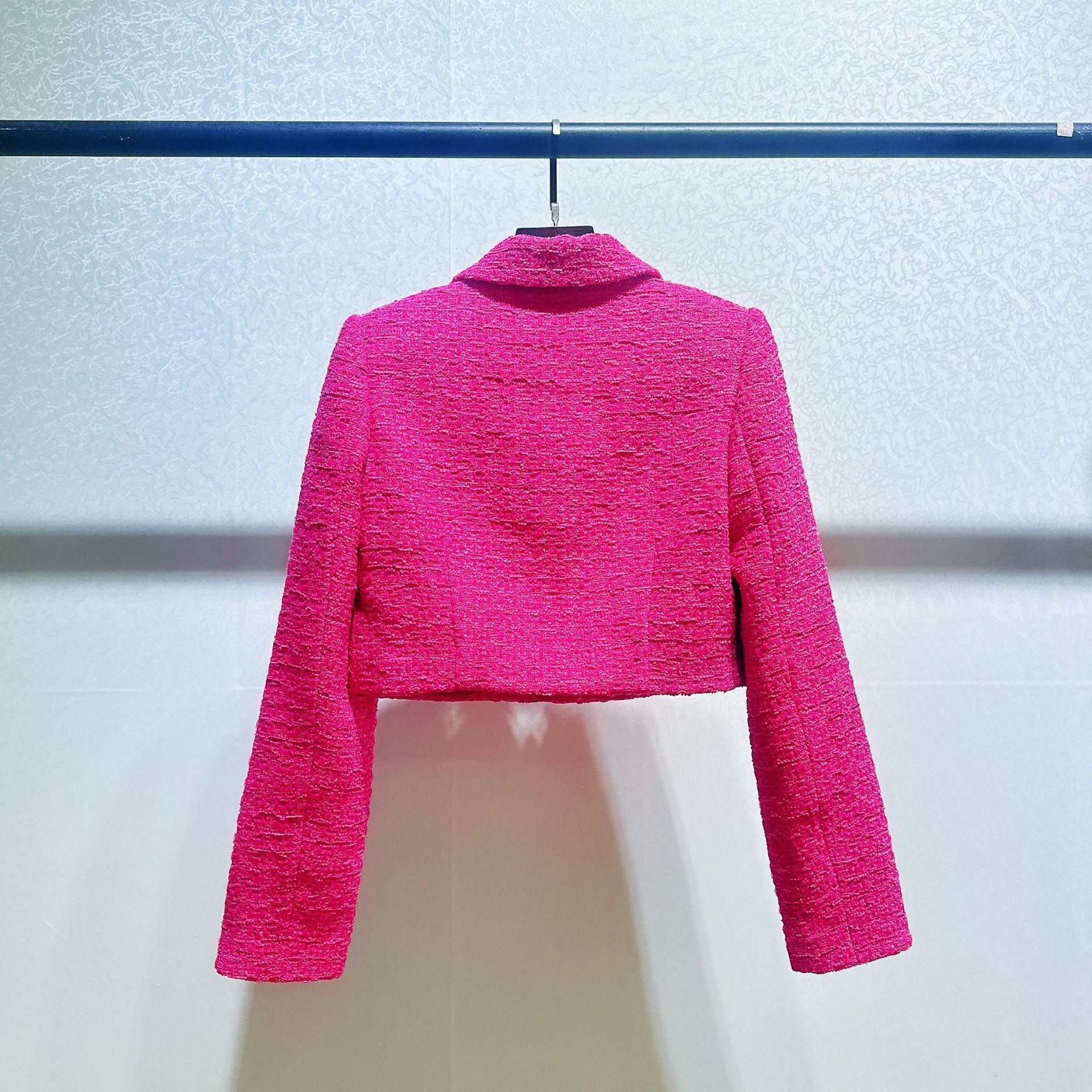 Lapel Jacket Skirt Set