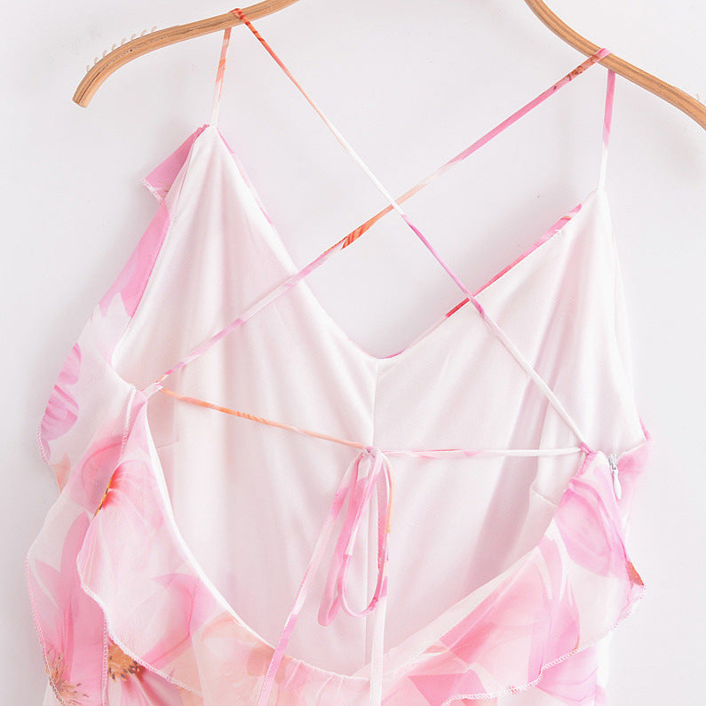 Zar Backless Slip Dress