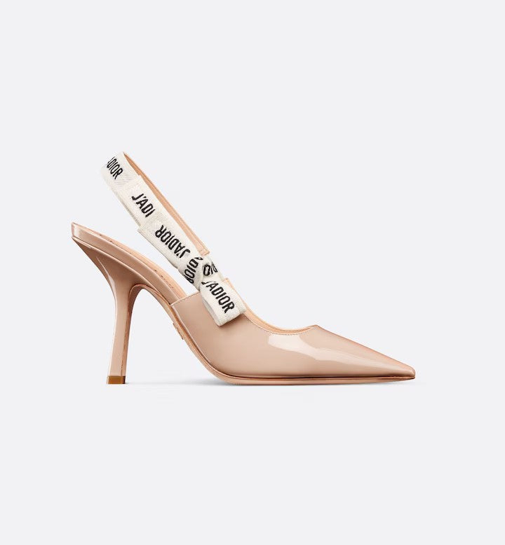 Dio-slingback pump