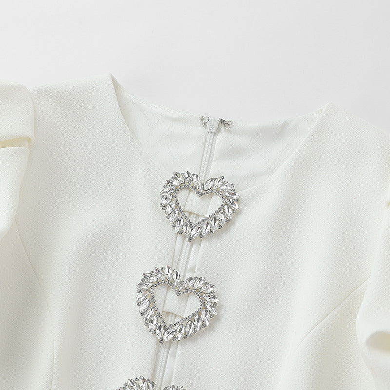 French beaded  women's dress