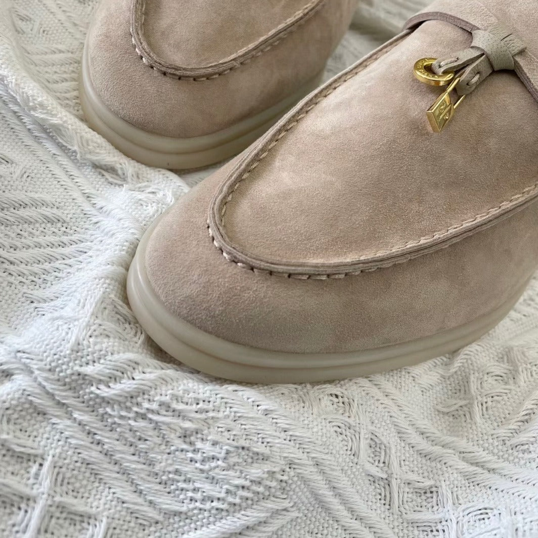 Leather casual women shoes