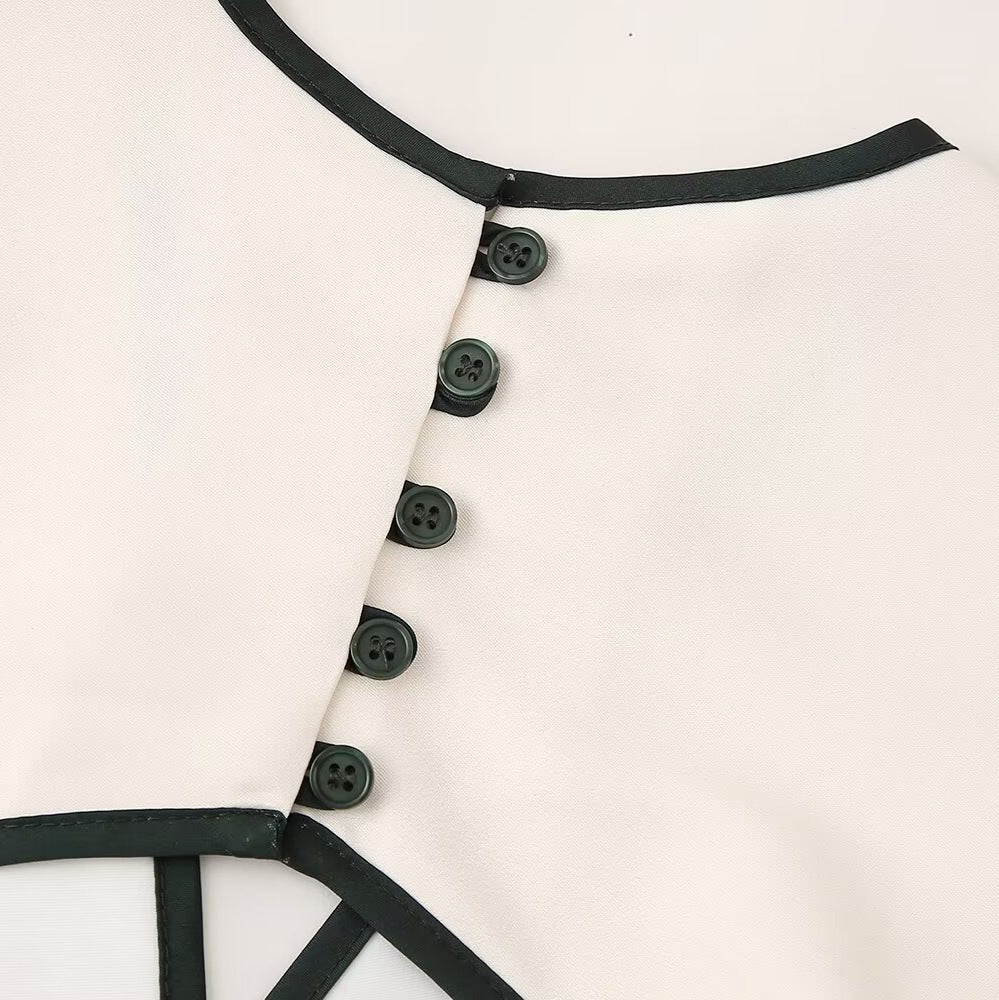 Zar V-Neck Print Cut-out   maxi dress