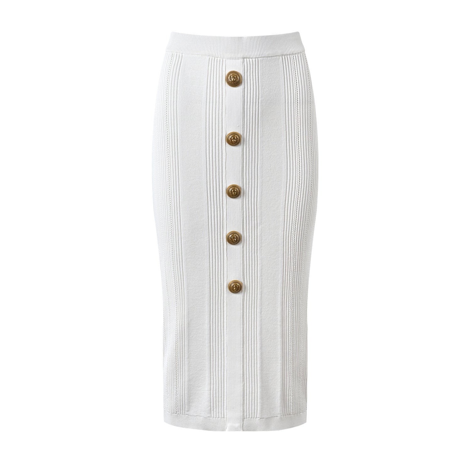 Top skirt temperament knit suit