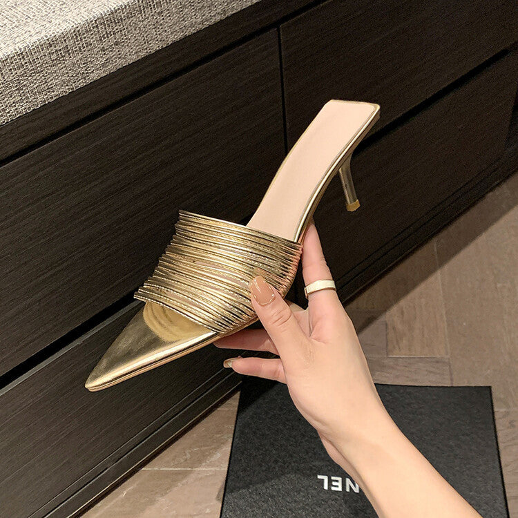 High heels Roman shoes