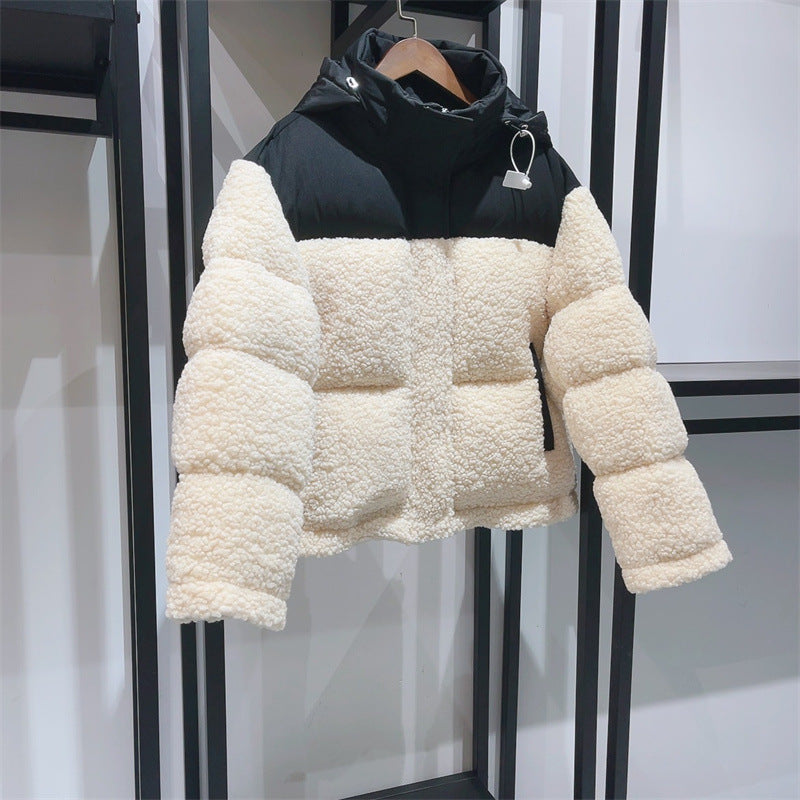 Maje jacket black white