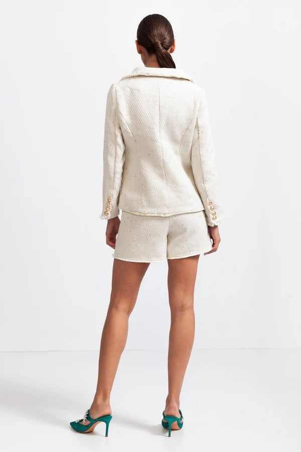 ELYSIA Elegant Tweed Co-Ord Set