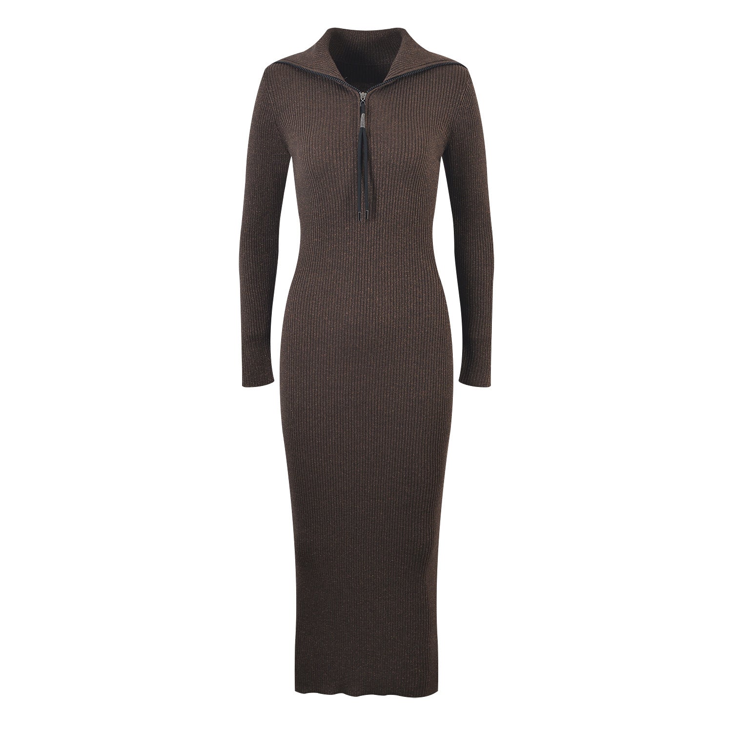 Thin bottom knitted long skirt