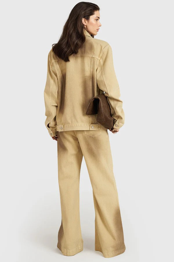 Stained Denim Jacket