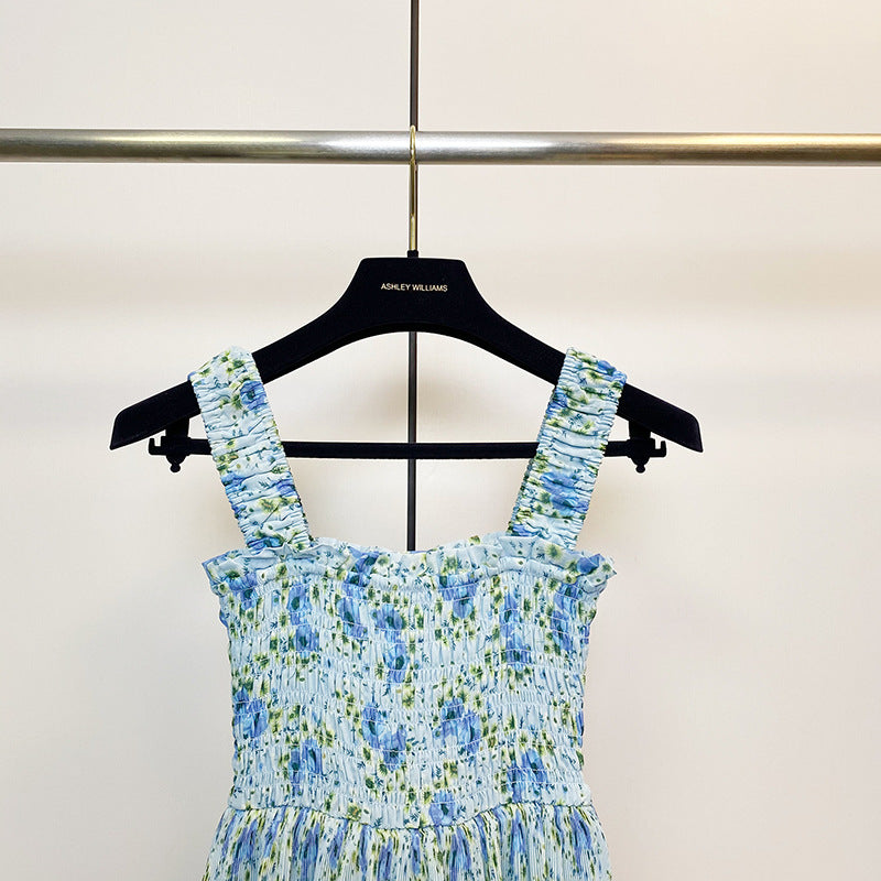 Floral Suspender Fairy Dress