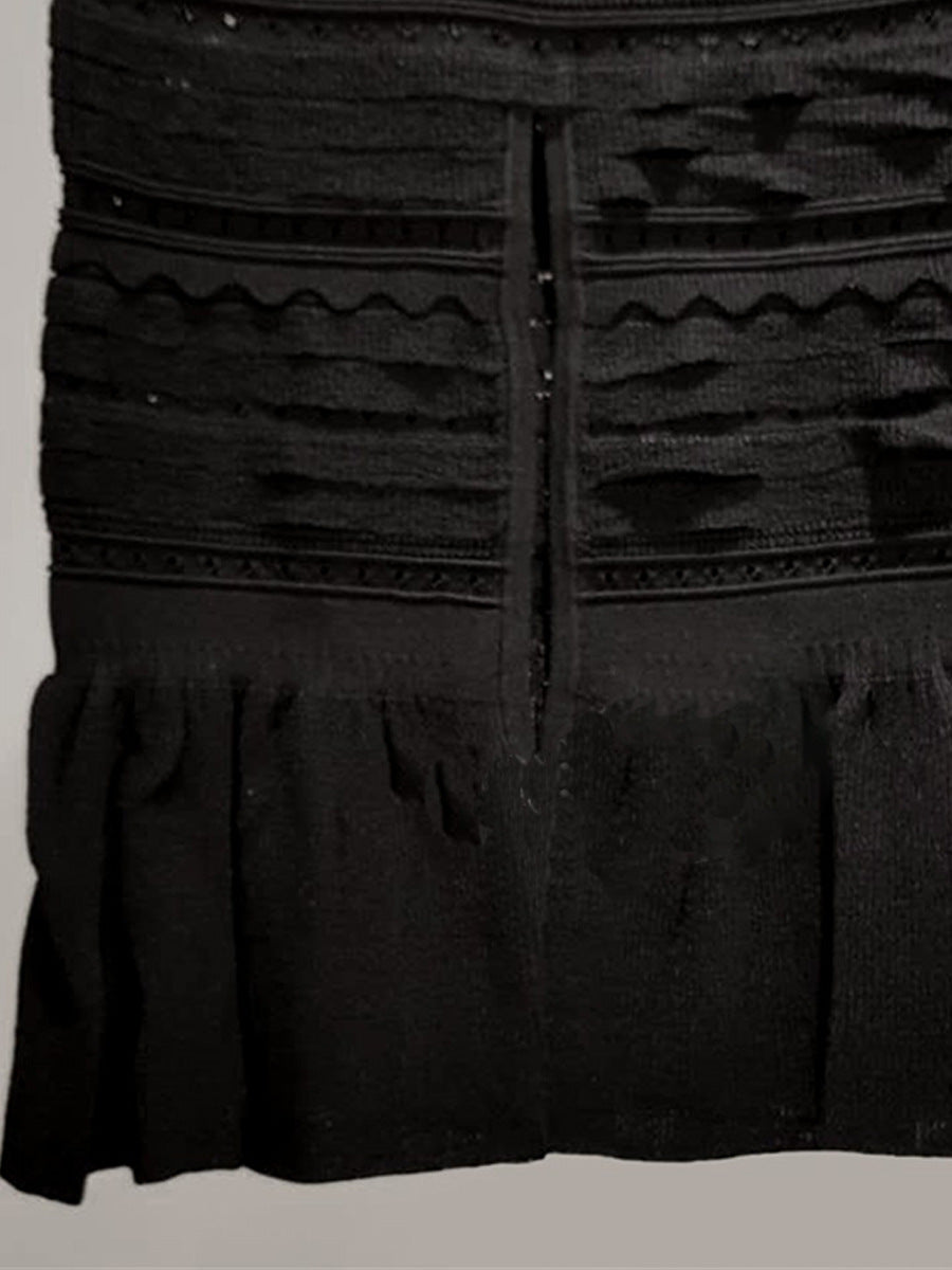 Suspenders Slim Mermaid dress