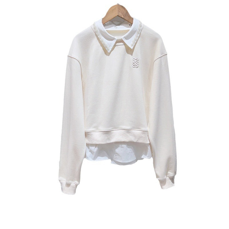 Two Piece Pullover Sweatshirt