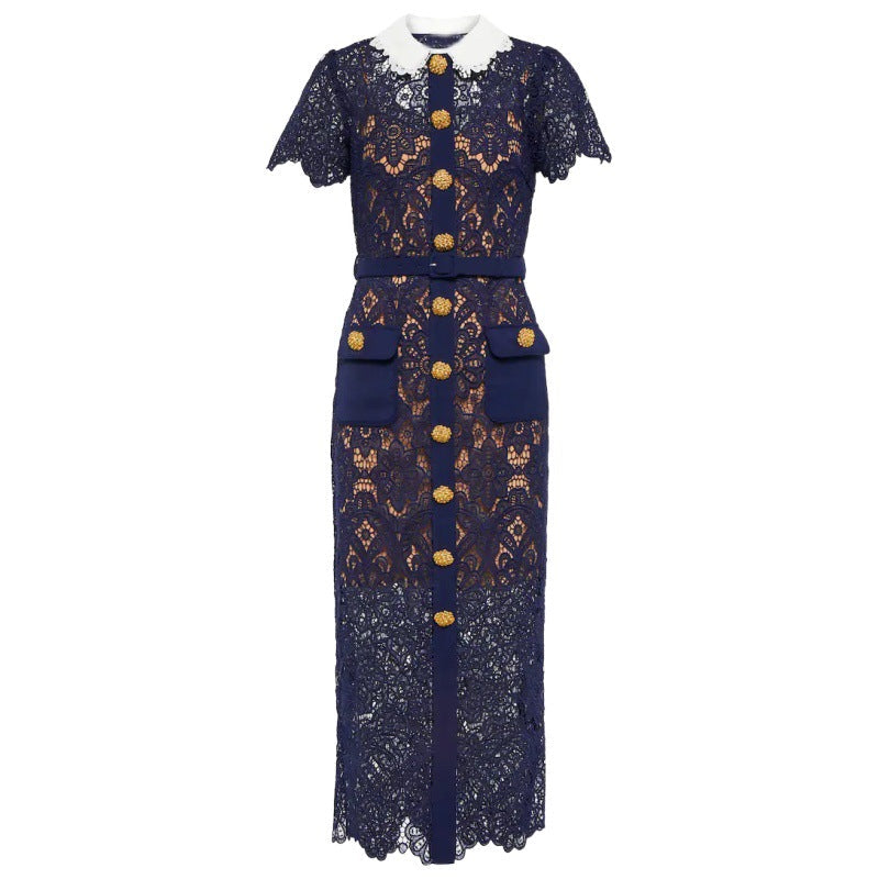 high waist slim temperament pencil long skirt