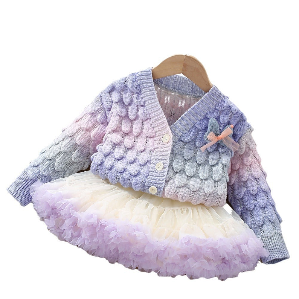 Tutu skirt two-piece set