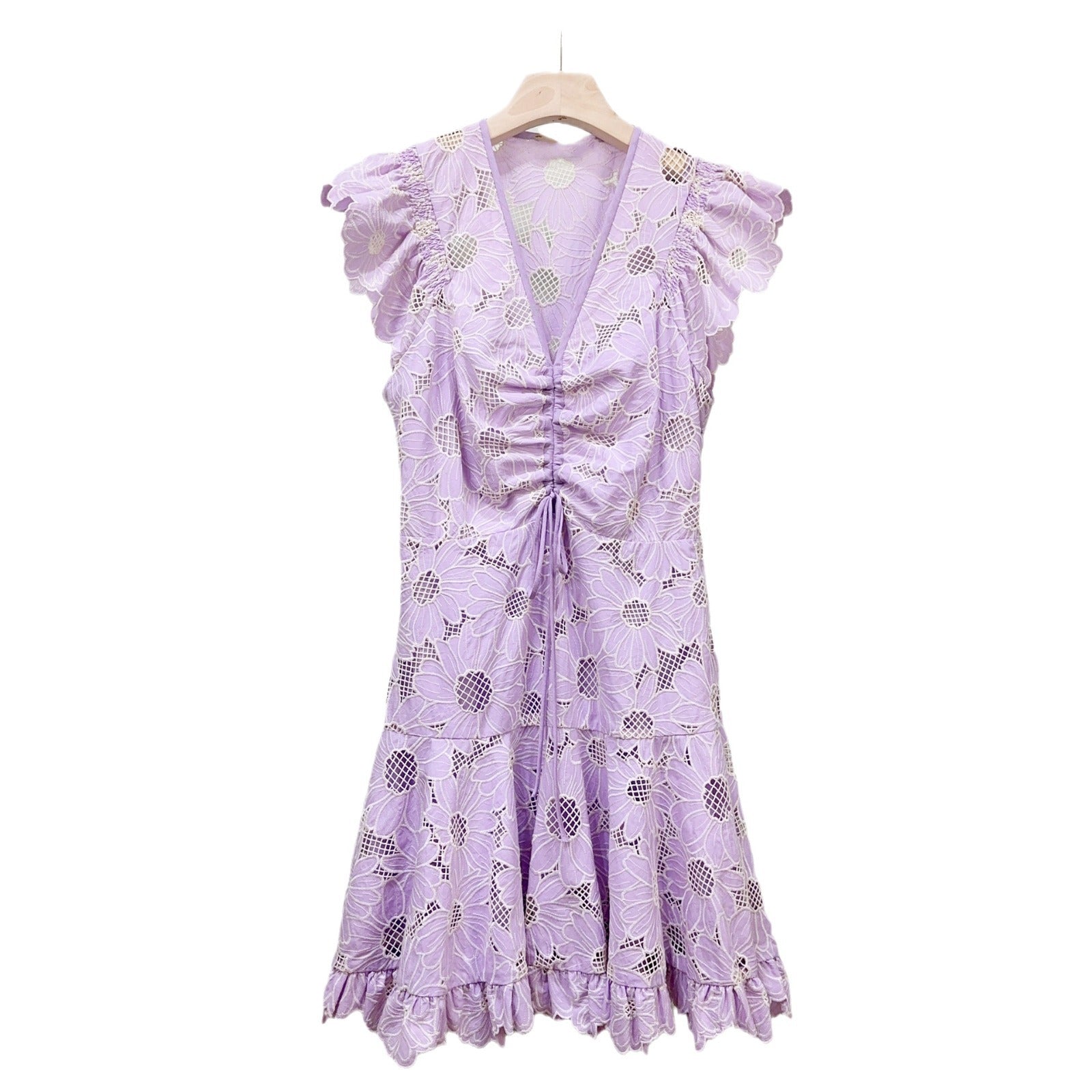 French Fly Sleeve Daisy Dress