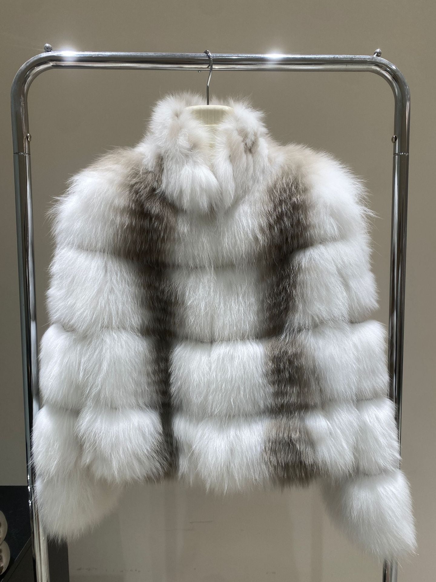 Fur grass women's coat