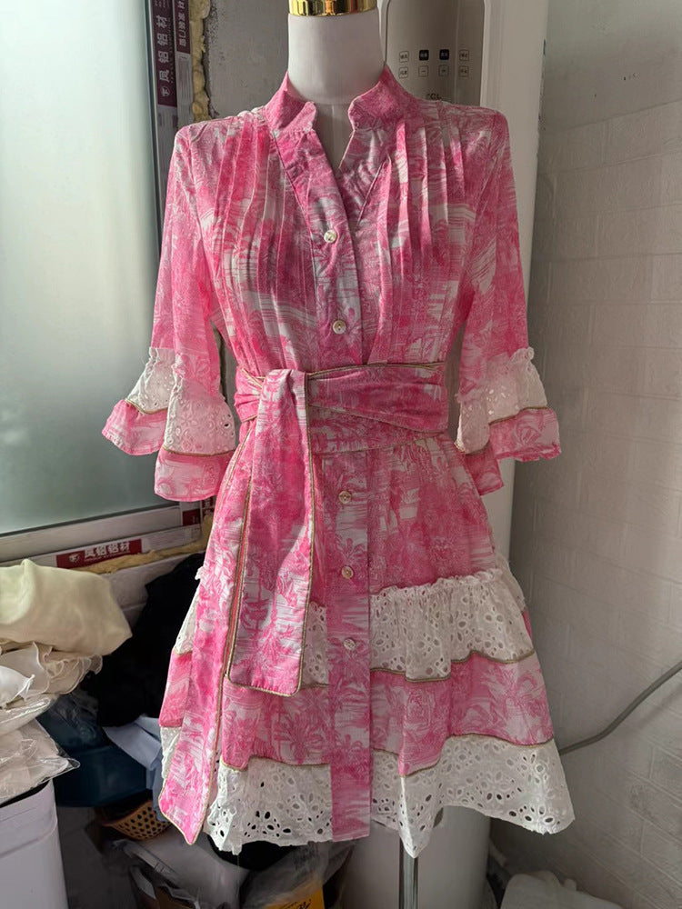 French Resort Spring Dress