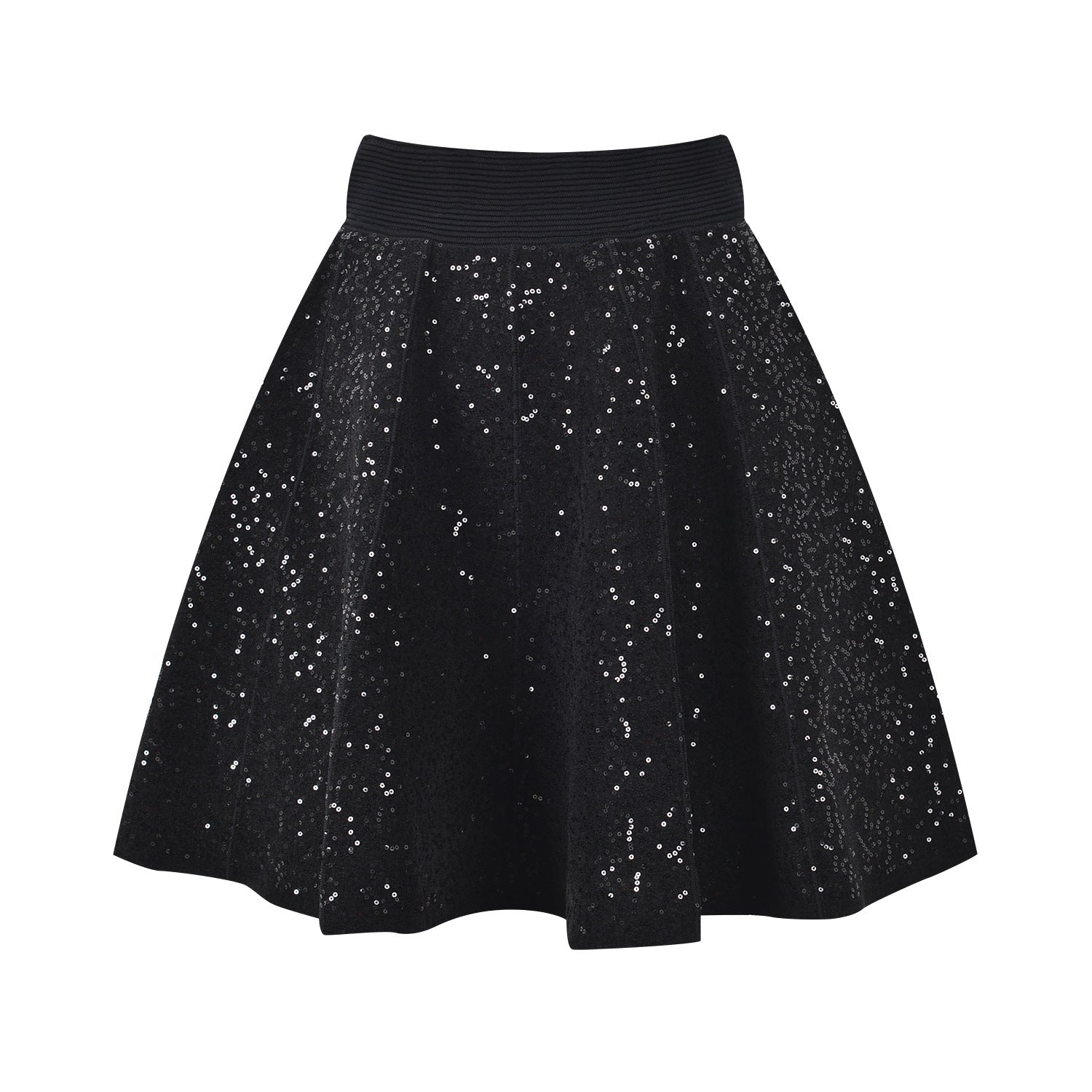 Crew Neck Short Cardigan + Skirt Set