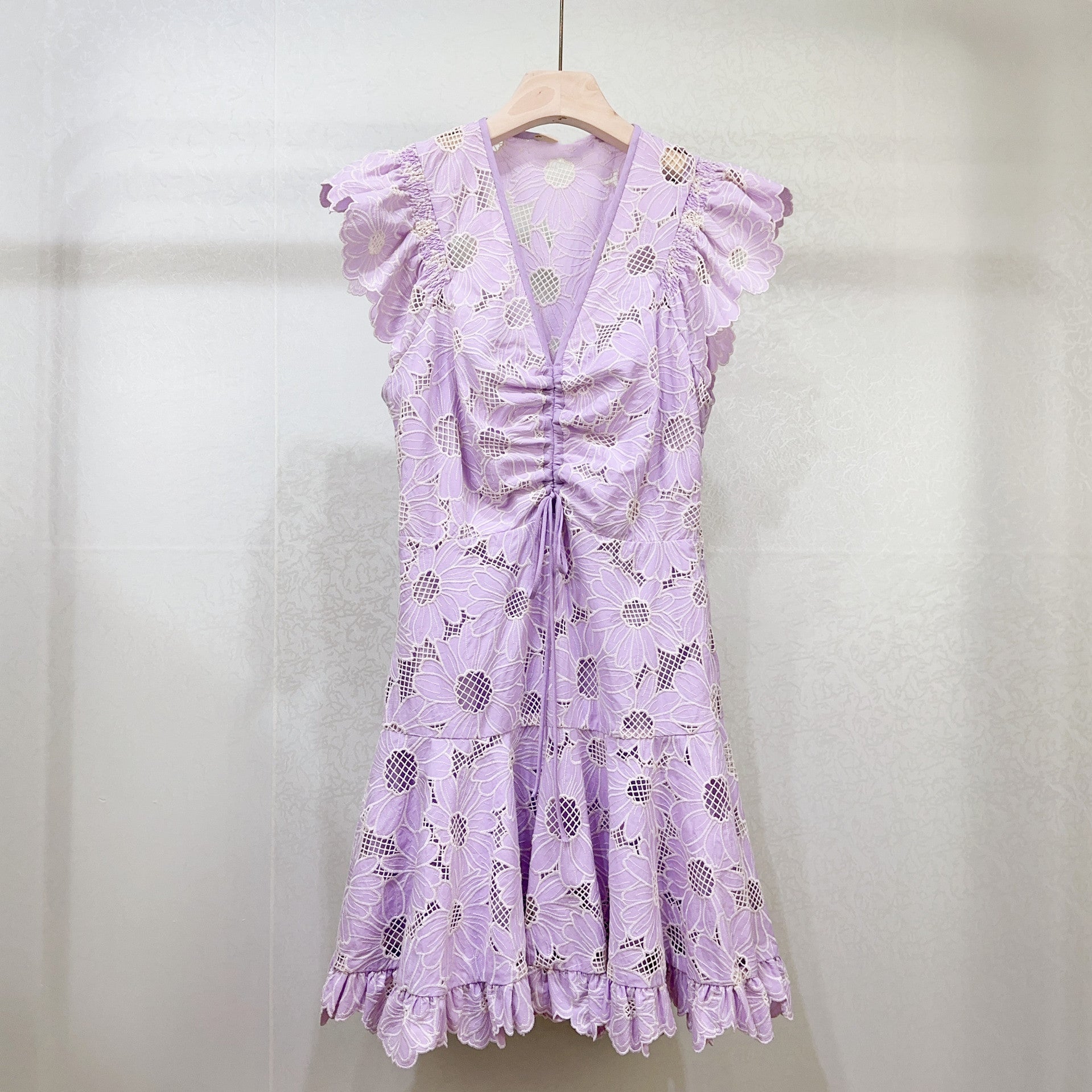 French Fly Sleeve Daisy Dress