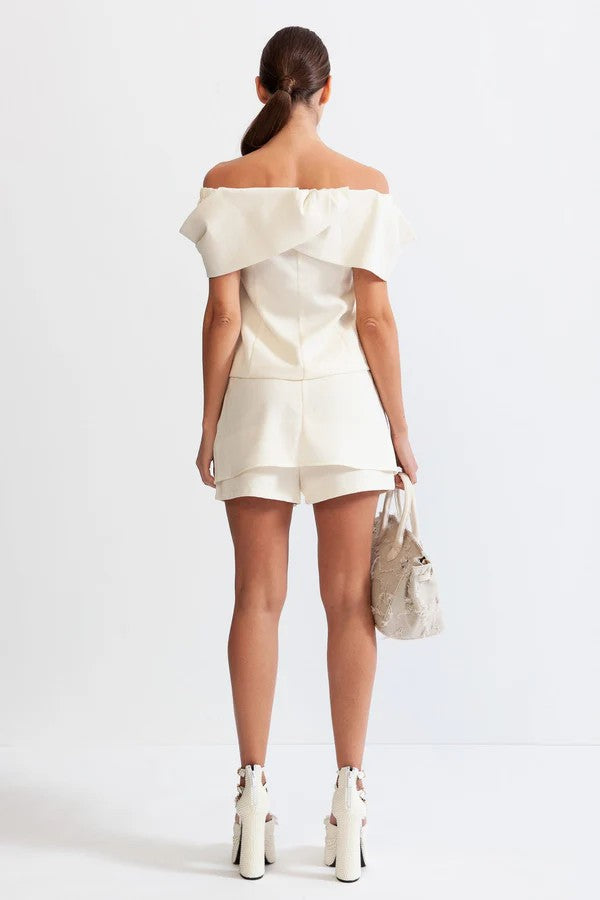 ELEANORA Elegant Co-Ord with Flower Detail