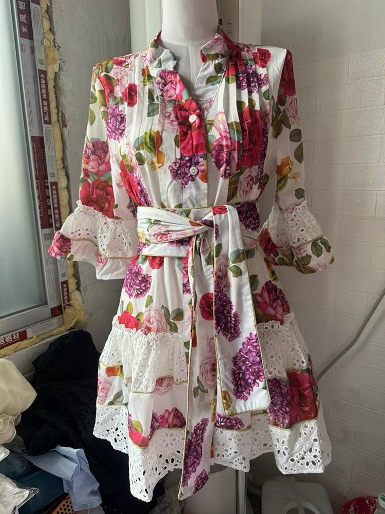 French Resort Spring Dress