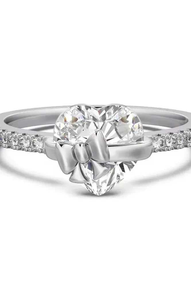 Heart Bow Ring