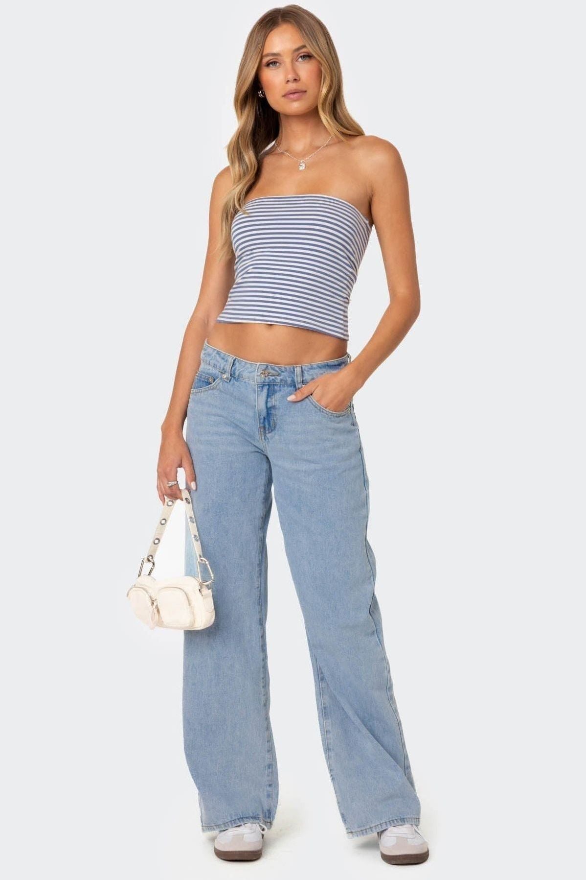 Raelynn | Washed Low Rise Jeans